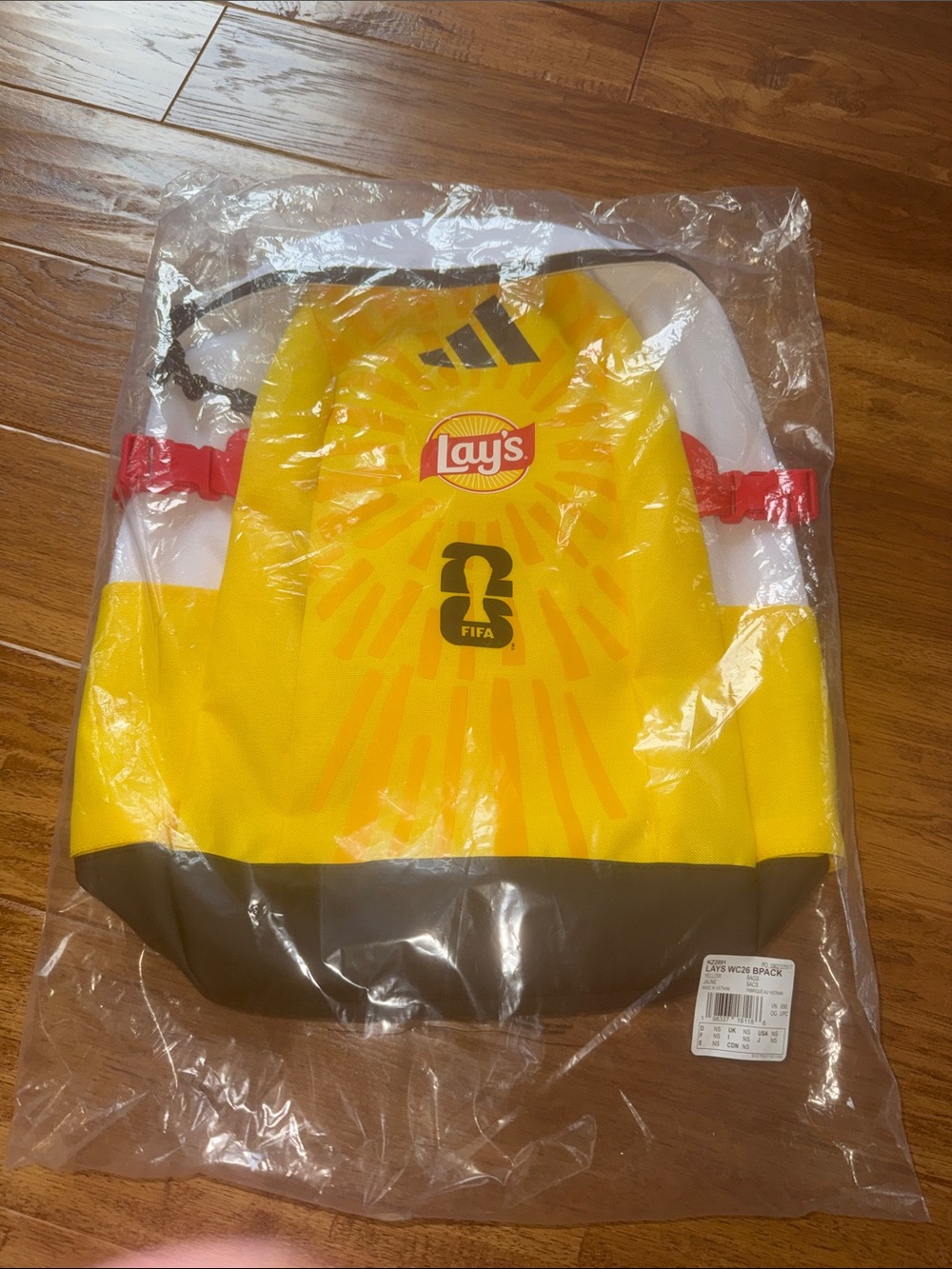 Adidas X Lays FIFA World Cup 2026 Promotional Backpack